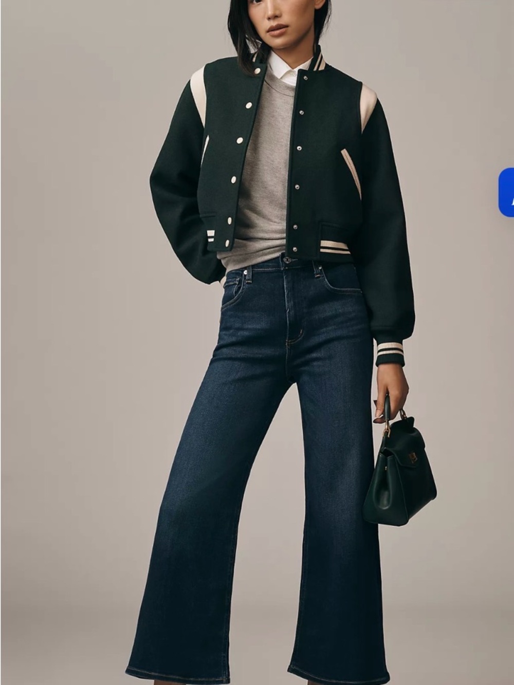 Citizens Of Humanity Lyra Wide Crop Leg Jeans
